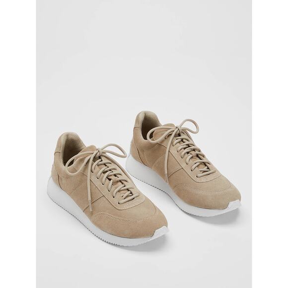 Eileen Fisher Shoes - New Eileen Fisher Haste Suede Sneaker Oat Sport Size 8.5